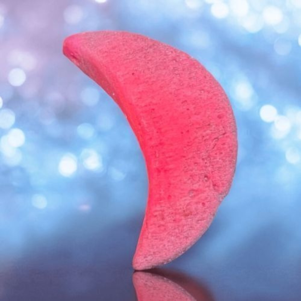 Honeycomb Ruby‎ Moon Carving UV Reactive
